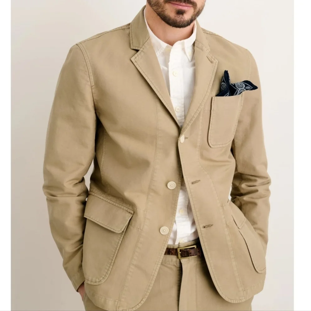 Alex Mill Double Twill Blazer Jacket Coat